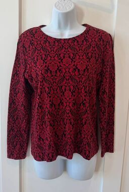 Charter Club Long Sleeve Top (S)